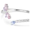 Ariana Grande X Swarovski Bangle Mixed Cuts, Dragonfly, Multicolored, Rhodium Plated