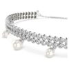 Ariana Grande X Swarovski Bracelet Crystal Pearl, Round Cut, White, Rhodium Plated Ariana Grande X Swarovski Bracelet Crystal Pearl, Round Cut, White, Rhodium Plated