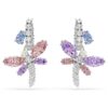 Ariana Grande X Swarovski Drop Earrings Mixed Cuts, Dragonfly, Multicolored, Rhodium Plated
