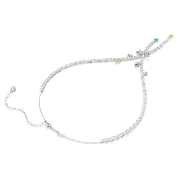 Ariana Grande X Swarovski Necklace Mixed Cuts, Dragonfly, Multicolored, Rhodium Plated Ariana Grande X Swarovski Necklace Mixed Cuts, Dragonfly, Multicolored, Rhodium Plated
