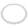 Ariana Grande X Swarovski Necklace Round Cut, Flower, White, Rhodium Plated Ariana Grande X Swarovski Necklace Round Cut, Flower, White, Rhodium Plated