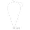 Ariana Grande X Swarovski Set Crystal Pearl, Round Cut, Flower, White, Rhodium Plated Ariana Grande X Swarovski Set Crystal Pearl, Round Cut, Flower, White, Rhodium Plated