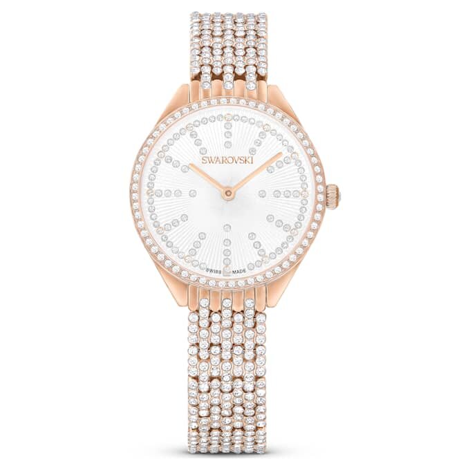 Attract Watch Swiss Made, Metal Bracelet, Rose Gold Tone, Rose Gold-Tone Finish Attract Watch Swiss Made, Metal Bracelet, Rose Gold Tone, Rose Gold-Tone Finish