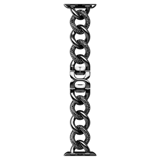 Chain Strap for Apple Watch® 40Mm & 41Mm, Black, Black Finish Chain Strap for Apple Watch® 40Mm & 41Mm, Black, Black Finish