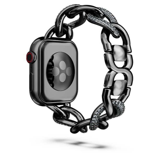 Chain Strap for Apple Watch® 40Mm & 41Mm, Black, Black Finish Chain Strap for Apple Watch® 40Mm & 41Mm, Black, Black Finish
