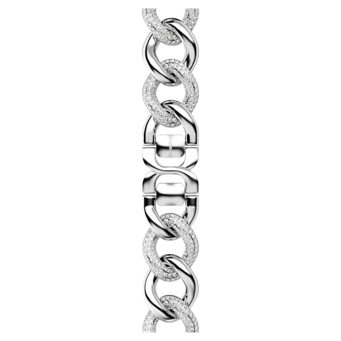 Chain Strap for Apple Watch® 40Mm & 41Mm, Silver Tone, Stainless Steel Chain Strap for Apple Watch® 40Mm & 41Mm, Silver Tone, Stainless Steel
