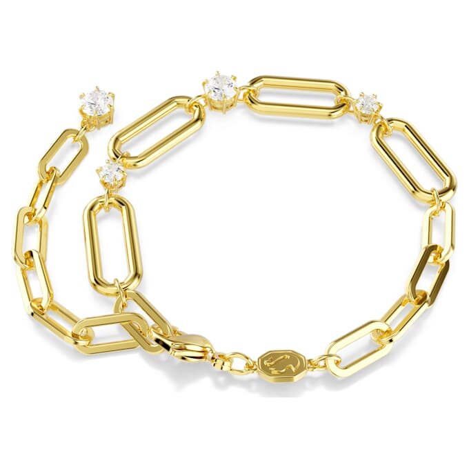 Constella Bracelet White, Gold-Tone Plated Constella Bracelet White, Gold-Tone Plated
