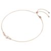Constella Necklace Crystal Pearl, Round Cuts, White, Rose Gold-Tone Plated Constella Necklace Crystal Pearl, Round Cuts, White, Rose Gold-Tone Plated