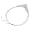 Constella Necklace Mixed Cuts, Clasp, White, Rhodium Plated Constella Necklace Mixed Cuts, Clasp, White, Rhodium Plated