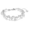 Constella Set Mixed Cuts, White, Rhodium Plated