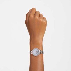 Cosmopolitan Watch Swiss Made, Metal Bracelet, Silver Tone, Mixed Metal Finish