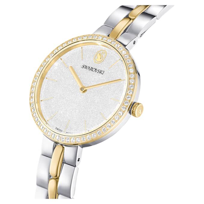 Cosmopolitan Watch Swiss Made, Metal Bracelet, Silver Tone, Mixed Metal Finish Cosmopolitan Watch Swiss Made, Metal Bracelet, Silver Tone, Mixed Metal Finish
