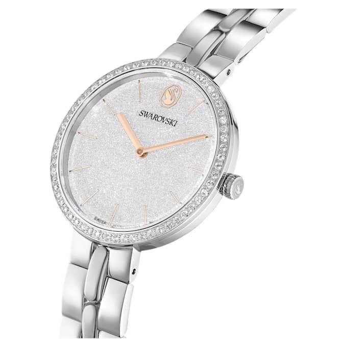 Cosmopolitan Watch Swiss Made, Metal Bracelet, Silver Tone, Stainless Steel Cosmopolitan Watch Swiss Made, Metal Bracelet, Silver Tone, Stainless Steel