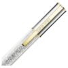 Crystalline Ballpoint Pen Silver Tone, Mixed Metal Finish