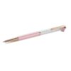 Crystalline Ballpoint Pen Teddy, Pink, Pink Lacquered, Rose Gold-Tone Plated
