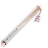 Crystalline Ballpoint Pen Teddy, Pink, Pink Lacquered, Rose Gold-Tone Plated