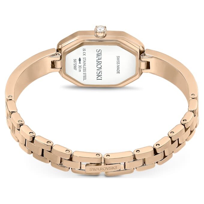 Dextera Bangle Watch Swiss Made, Metal Bracelet, Gold Tone, Champagne Gold-Tone Finish Dextera Bangle Watch Swiss Made, Metal Bracelet, Gold Tone, Champagne Gold-Tone Finish
