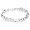 Dextera Bracelet Round Cut, White, Rhodium Plated Dextera Bracelet Round Cut, White, Rhodium Plated