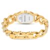 Dextera Chain Watch Swiss Made, Crystal Bracelet, Gold Tone, Gold-Tone Finish