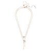 Dragon & Phoenix Necklace Set (2), Crystal Pearl, Dragon’s Claw, White, Rose Gold-Tone Plated Dragon & Phoenix Necklace Set (2), Crystal Pearl, Dragon’s Claw, White, Rose Gold-Tone Plated
