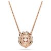 Dragon & Phoenix Pendant Dragon’s Claw, White, Rose Gold-Tone Plated Dragon & Phoenix Pendant Dragon’s Claw, White, Rose Gold-Tone Plated
