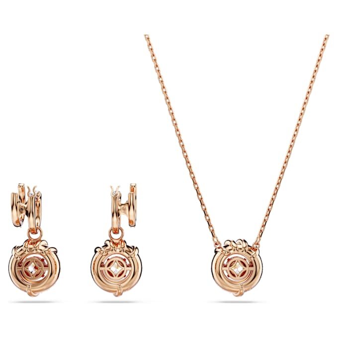 Dragon & Phoenix Set Dragon’s Claw, White, Rose Gold-Tone Plated Dragon & Phoenix Set Dragon’s Claw, White, Rose Gold-Tone Plated