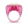 Dulcis Cocktail Ring Heart Cut, Pavé, Heart, Pink
