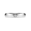 Eternity Band Ring Lab-Grown Diamonds 0.05 Ct Tw, Round Shape, 14K White Gold