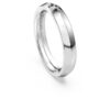 Eternity Band Ring Lab-Grown Diamonds 0.05 Ct Tw, Round Shape, 14K White Gold