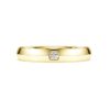 Eternity Band Ring Lab-Grown Diamonds 0.05 Ct Tw, Round Shape, 14K Yellow Gold