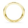 Eternity Band Ring Lab-Grown Diamonds 0.05 Ct Tw, Round Shape, 14K Yellow Gold