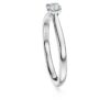 Eternity Solitaire Ring Lab-Grown Diamonds 0.25 Ct Tw, Round Shape, Sterling Silver Eternity Solitaire Ring Lab-Grown Diamonds 0.25 Ct Tw, Round Shape, Sterling Silver