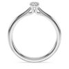 Eternity Solitaire Ring Lab-Grown Diamonds 0.25 Ct Tw, Round Shape, Sterling Silver Eternity Solitaire Ring Lab-Grown Diamonds 0.25 Ct Tw, Round Shape, Sterling Silver