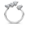Galaxy Bypass Ring Lab-Grown Diamonds 1.25 Ct Tw, Mixed Shapes, 14K White Gold Galaxy Bypass Ring Lab-Grown Diamonds 1.25 Ct Tw, Mixed Shapes, 14K White Gold