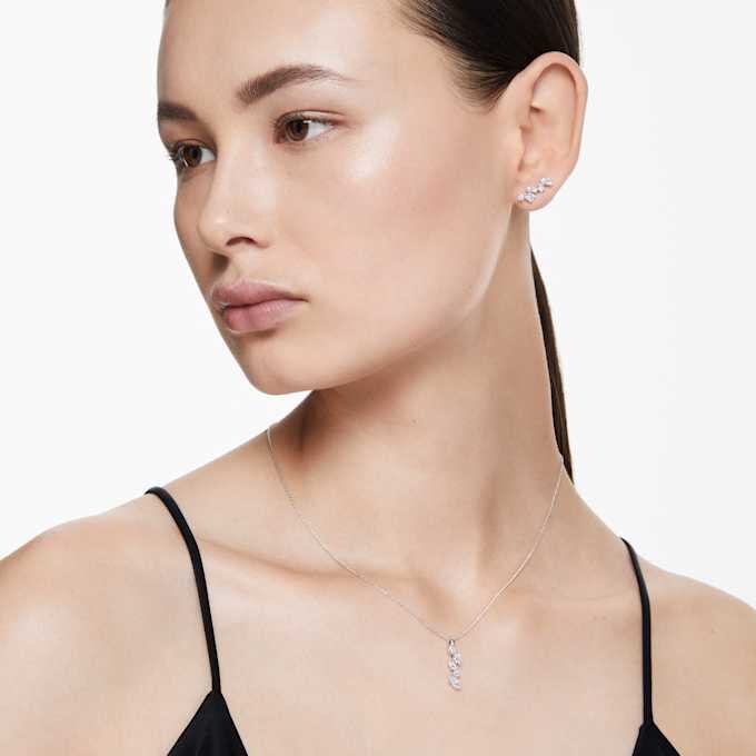 Galaxy Pendant Lab-Grown Diamonds 0.9 Ct Tw, Mixed Shapes, 14K White Gold Galaxy Pendant Lab-Grown Diamonds 0.9 Ct Tw, Mixed Shapes, 14K White Gold