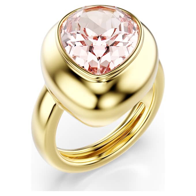 Gema Motif Ring Set (3), Multicolored, Gold-Tone Plated Gema Motif Ring Set (3), Multicolored, Gold-Tone Plated