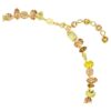 Gema Necklace Mixed Cuts, Yellow, Gold-Tone Plated Gema Necklace Mixed Cuts, Yellow, Gold-Tone Plated