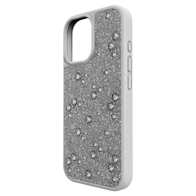 High Smartphone Case Flat Back Crystals, Iphone® 17, Silver Tone High Smartphone Case Flat Back Crystals, Iphone® 17, Silver Tone