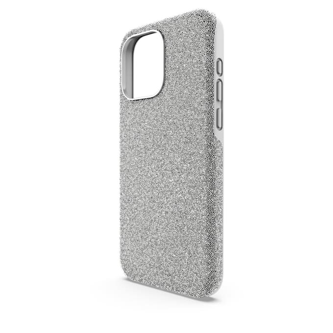 High Smartphone Case Iphone® 15 Pro Max, Silver Tone High Smartphone Case Iphone® 15 Pro Max, Silver Tone