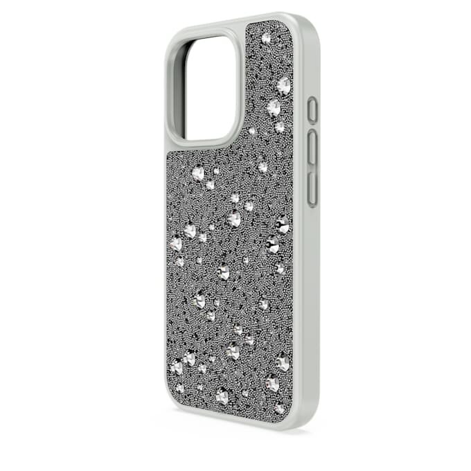 High Smartphone Case Scattered Design, Iphone® 16 Pro, Silver Tone High Smartphone Case Scattered Design, Iphone® 16 Pro, Silver Tone