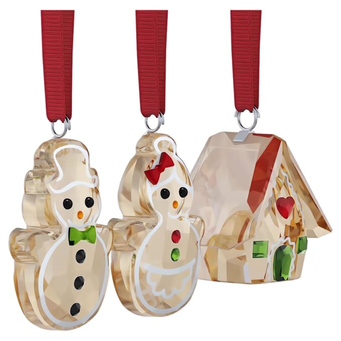 Holiday Cheers Gingerbread Ornament Set Holiday Cheers Gingerbread Ornament Set
