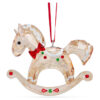 Holiday Cheers Gingerbread Rocking Horse Ornament Holiday Cheers Gingerbread Rocking Horse Ornament