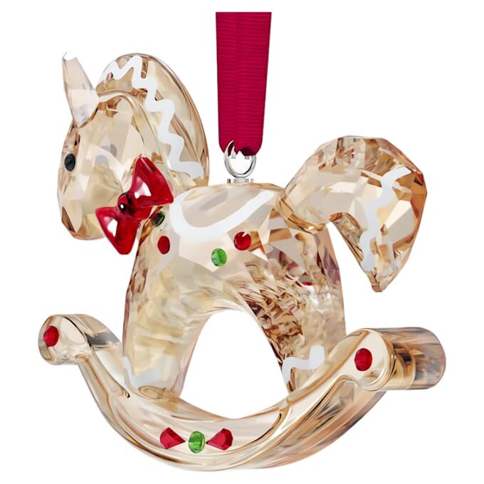 Holiday Cheers Gingerbread Rocking Horse Ornament Holiday Cheers Gingerbread Rocking Horse Ornament