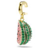 Idyllia Charm Mixed Cuts, Watermelon, Multicolored, Gold-Tone Plated Idyllia Charm Mixed Cuts, Watermelon, Multicolored, Gold-Tone Plated