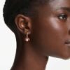 Idyllia Drop Earrings Set (3), Ladybug, Clover, Strawberry, Multicolored, Gold-Tone Plated