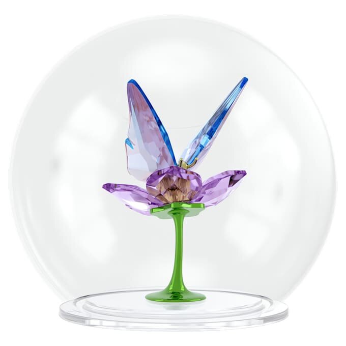 Idyllia Glass Ball Butterfly and Flower Idyllia Glass Ball Butterfly and Flower