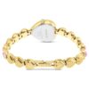 Idyllia Heart Watch Crystal Bracelet, Pink, Gold-Tone Finish