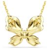 Idyllia Pendant and Brooch Mixed Cuts, Pavé, Butterfly, Multicolored, Gold-Tone Plated Idyllia Pendant and Brooch Mixed Cuts, Pavé, Butterfly, Multicolored, Gold-Tone Plated