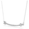 Idyllia Pendant Mixed Cuts, Arrow, White, Rhodium Plated Idyllia Pendant Mixed Cuts, Arrow, White, Rhodium Plated