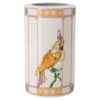Idyllia Vase Porcelain, Crystal Print Motif, Bird, Multicolored